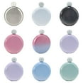 thumbnail image 5 of 5 Oz Hip Flask Stainless Steel Round Rhinestone Cap Whiskey Flask Wine Bottle, 5 of 7