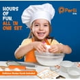 thumbnail image 6 of PERLLI 31-Pc Junior Chef Cooking Set for Kids Kitchen Playset with Container, Orange, 6 of 8