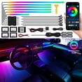 thumbnail image 1 of Tira de luces LED para coche MAODANER Dreamcolor RGB 18 en 1, 4 m, 1 of 7