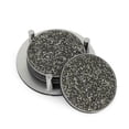 thumbnail image 2 of Luminous Coaster Set - Charcoal, 2 of 4