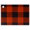 6Pc Buffalo Plaid Red Theme Gift Card 3.75x2.75", 6 Pack