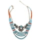 thumbnail image 2 of Beaded Necklace with Vintage Bohemian Style Handmade Alloy and Plastics 1pc, 2 of 3
