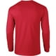 thumbnail image 3 of Gildan - Camiseta básica de manga larga para hombre- 22 colores diferentes (Rojo), 3 of 3