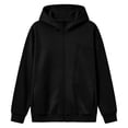 thumbnail image 3 of Vrorvz Full Zip Sweatshirt for Women Hoodies Long Sleeve Shirt Oversized Casual Fashion Jacket with Pocket, 3 of 5