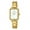 Golden, variant on Standard Analog Brown Leather Strap Silver Dial Quartz LTP-1234GLL-7A Women's Watch