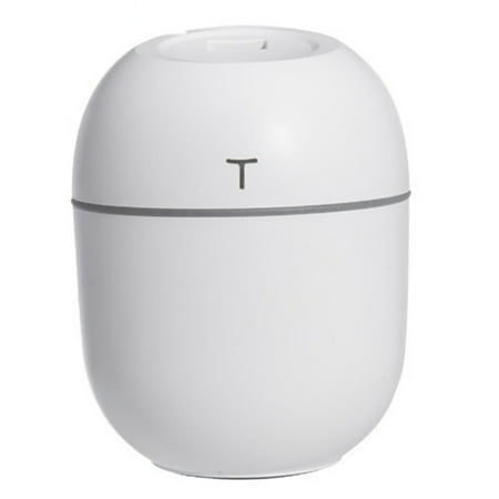 

USB Mini Humidifier with Night Light Portable Large Capacity Mute Humidifier White