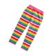 thumbnail image 1 of Rainbow Design Cotton Leggings for Kids Girls Multi Color Spring Fall Stylish Comfortable Tight Pant 130cm Height, 1 of 3