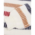 thumbnail image 2 of Cogild Sweaters for Women Striped Crewneck Long Sleeve Knit Pullover Sweater, 2 of 10
