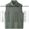 thumbnail image 3 of Sexlip Fleece Vest Women Lightweight Comfy Vests Outerwear Sleeveless Full Zip Stand Collar Jacket with Zipper Pockets Gray M, 3 of 3