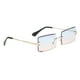 thumbnail image 4 of Gafas de sol cuadradas sin montura jinwen 3PCS Mujer Vintage Retro, 4 of 8