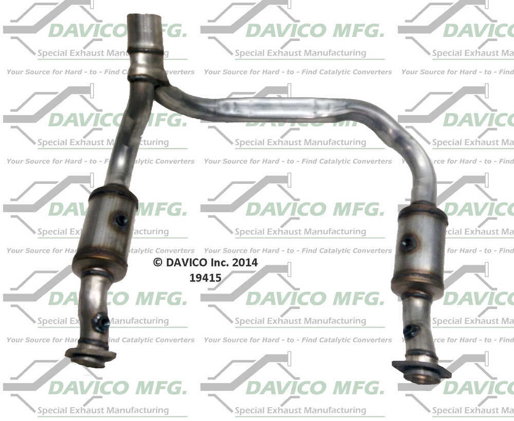 Davico Mfg 19415 Direct-Fit Catalytic Converter