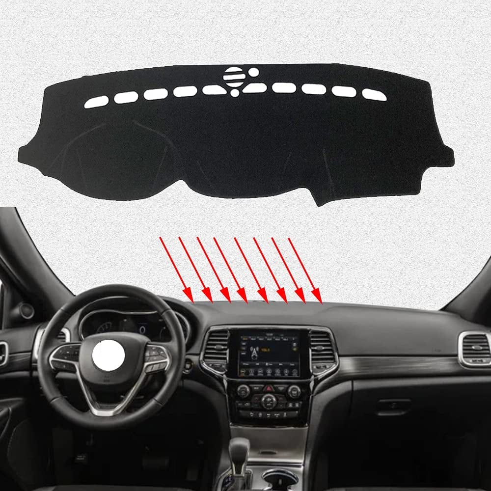Xinrsheag Dashboard Cover Mat Custom Interior Accessories Dash Covers