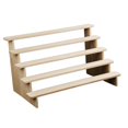 thumbnail image 3 of Almencla Wooden Display Riser Stand Cupcake Stand for Cosmetic Perfume Craft Figurine 5 Tiers 40CM, 3 of 8
