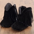 thumbnail image 2 of Baby Shoes Newborn Infant Baby Boy Girl Soft SoleTassels Boots 0-18 Months, 2 of 5