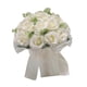 thumbnail image 4 of Ramos de boda Accesorios de boda Decoración artificial Rosas artificiales elegantes Blanco lechoso, 4 of 9