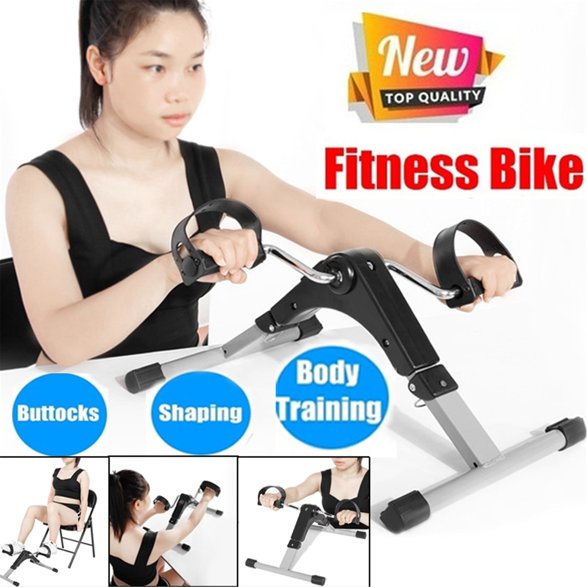 Details about   Stationary Budget Pedal Exerciser Portable Travel Rehab Bike Fashion And Health 