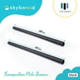 thumbnail image 3 of SkyBound Replacement Trampoline Enclosure Foam - Trampolines Poles Cover - Protective Poles Cover Tube Set for Safety Protection - Set of 12 - Variety of Colors and Sizes, 3 of 8