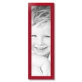 thumbnail image 2 of ArtToFrames 9" x 31" Red Picture Frame, 9x31 inch Red Wood Poster Frame (WOM-4119), 2 of 8