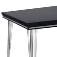thumbnail image 3 of New Classic Furniture Ava Wood Rectangular Dining Table in Black, 3 of 6