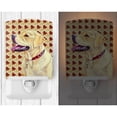 thumbnail image 2 of Caroline's Treasures LH9113CNL Labrador Fall Leaves Portrait Ceramic Night Light, 6x4x3", multicolor, 2 of 2