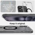 thumbnail image 3 of Funda Spigen Ultra Hybrid MagFit Clear Black para iPhone 16, 3 of 9