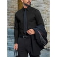 thumbnail image 5 of COOFANDY Men' Long Sleeve Button Down Shirts Stain Shield, 5 of 6