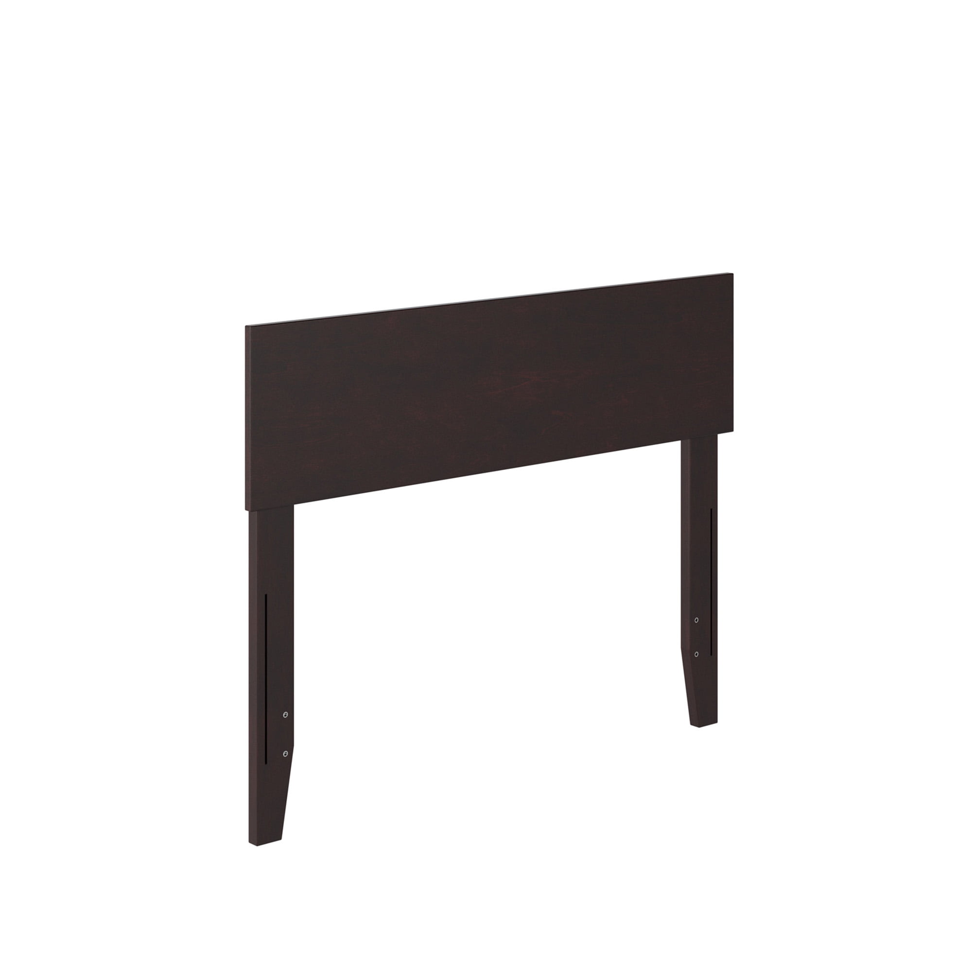 AFI Orlando Twin Modern Solid Wood Panel Headboard with Attachable Charger, Espresso
