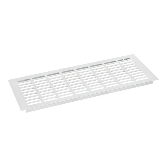 Unique Bargains Air Vents Cover, 1Pcs 400 x 150mm Aluminum Alloy Mesh Air Return Vent Cover, Louvered Ventilation Grille (Silver)