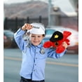 thumbnail image 5 of DolliBu Lobster big eye Police Officer Plush Toy - Super Soft Lobster big eye Cop Stuffed Animal Dress Up with Cute Cop Cap Outfit - Fluffy Policeman Toy Plush Gift - 6 Inches, 5 of 8