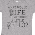 thumbnail image 4 of Inktastic Cellist Music Gift for Cello Player Boys or Girls Baby Bodysuit, 4 of 5