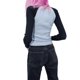 thumbnail image 2 of Txlixc Pullover de mujer, cuello redondo de contraste, manga de raglan larga, adecuado para la primavera y el otoño Txlixc moda, 2 of 3