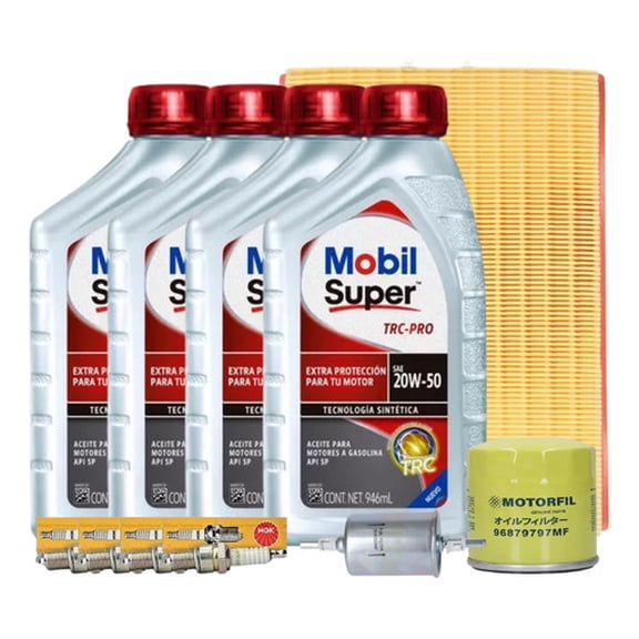 Kit De Afinacion Corsa 2002-2008 1.4 1.6 20w50 Mobil