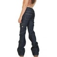 thumbnail image 2 of PALACLOTH Wide Leg Loose Jeans Y2K Baggy Jeans Harajuku Cargo Pants Denim Trousers, 2 of 3