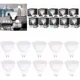 thumbnail image 1 of Aigostar Focos LED Ahorradores 10pcs, Bombillas MR16 de 10W, Luz blanca fría, Ideal para Iluminación Interior, 1 of 4