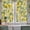 Yellow, variant on Lemon Kitchen Curtain for Berdoom Living Room Cafe 54 Inch Length, Farmhouse Vintage Summer Retro Fruits Yellow Brown Tiers Curtains Light Filtering Drapes Window Treatment 2 Panels 52"Wx54"L