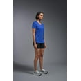 thumbnail image 4 of Expert Brand USA-Made Women's Oxymesh™ Athletic V Neck T-Shirt, Royal Blue, XXL, 4 of 6