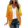 thumbnail image 2 of ZZwxWA Cardigan pour Femmes, Veste Imprimée, Style Mince d'Été, Agréablement Cool, 2 of 5