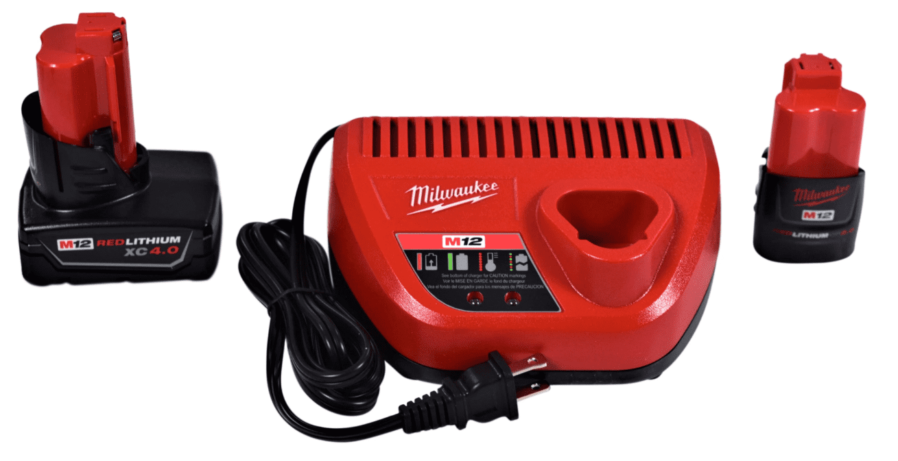 Milwaukee 2554-22 - M12 Fuel 3/8" 12V 2.0Ah Li-Ion Cordless Stubby Impact Wrench Kit