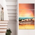 thumbnail image 1 of Design Art - Majestic Rainbow over Seashore, 1 of 3