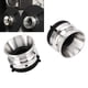 thumbnail image 5 of Adaptador Universal De Buje Nab, Plata De Alta Dureza, 1 Par De Adaptadores De Buje Nab, aleación De Aluminio ABS Para Reemplazo, 5 of 7