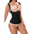 thumbnail image 2 of LEZSHOOU Waist Trainer Shapeware Women's Tummy Control Workout Waist Trainer, Black, 2 of 5