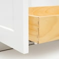 thumbnail image 2 of Ariel Taylor 43 In. Left Offset Rectangle Sink Vanity With Carrara White Marble Countertop In White, 2 of 11