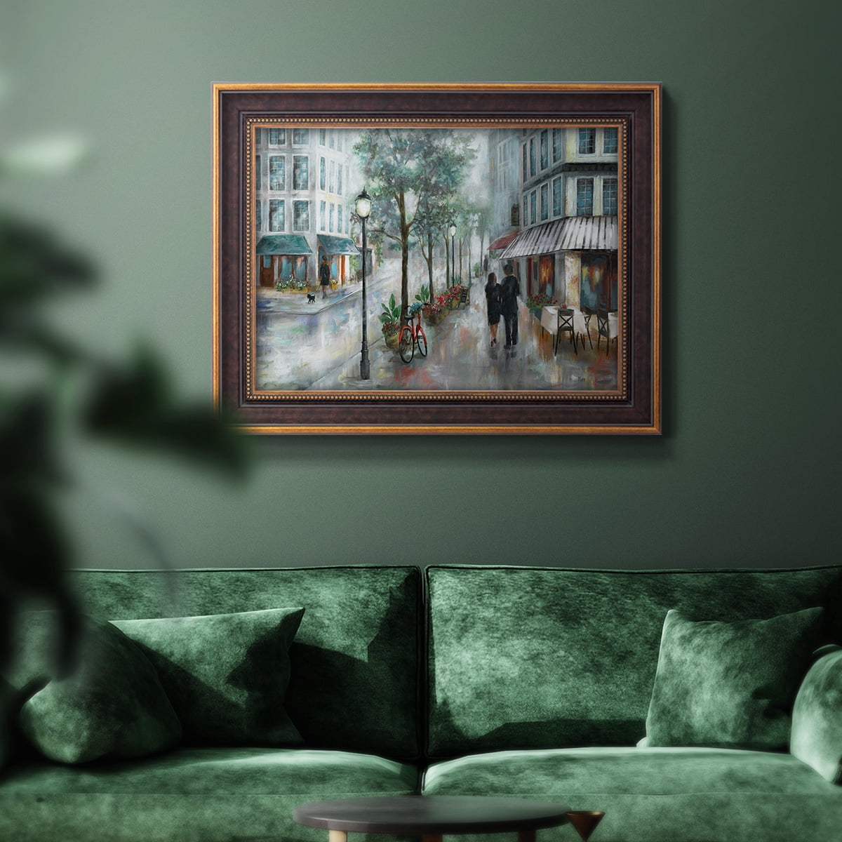 Out To Dinner Premium Framed Canvas- Ready to Hang