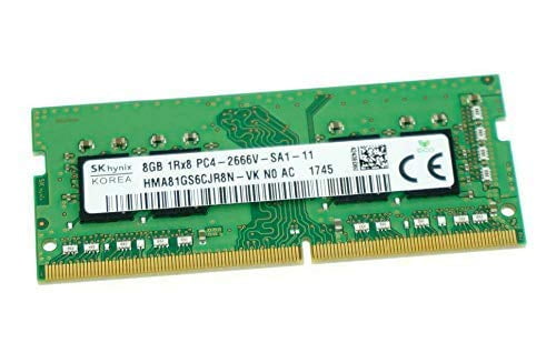Hynix 8GB PC4-21300 DDR4-2666MHz 260-Pin SODIMM Single Rank