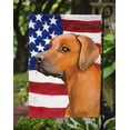 thumbnail image 3 of Carolines Treasures CK6676GF Rhodesian Ridgeback Dog American Garden Flag - 11 x 0.01 x 15 in., 3 of 3