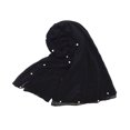 thumbnail image 2 of Lepsheexh Womens Scarf Breathable Bali Yarn Solid Head Wrap Shawl Scarf With Colorful Pearls Sewn On Both Sides, 2 of 5