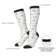 thumbnail image 5 of Picia Women Crew Soft Moisture-wicking Socks Cute Koala Pattern Design Cotton Socks, One Size fit All, 5 of 9