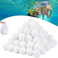 thumbnail image 1 of 4.5 Lbs Pool Filter Balls Sand Replacement Filters Reusable Media High Efficiency Filtration for Cleaning Swimming Pools and Aquar, 1 of 7
