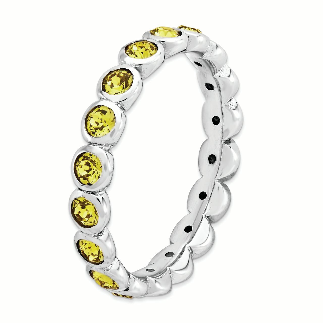 Swarovski Sterling Silver November Ring