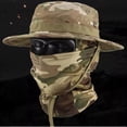 thumbnail image 3 of Fishing Hat with Detachable Face Mask - Quick-Dry UV Protection Sun Hat with Mesh Ventilation Design, Suitable for Fishing, Hiking, Camping, and Outdoo, 3 of 6